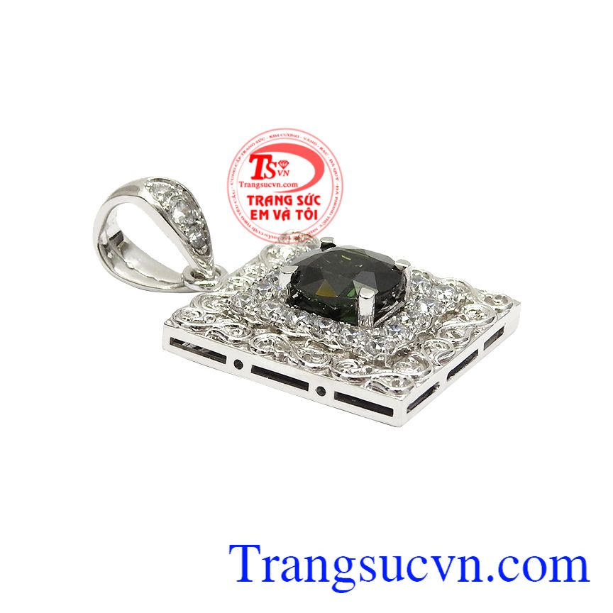 Mặt dây sapphire ấn tượng, Mặt dây chuyền vàng, Mặt dây nữ vàng tây Mặt dây sapphire ấn tượng, Mặt dây chuyền vàng, Mặt dây nữ vàng tây