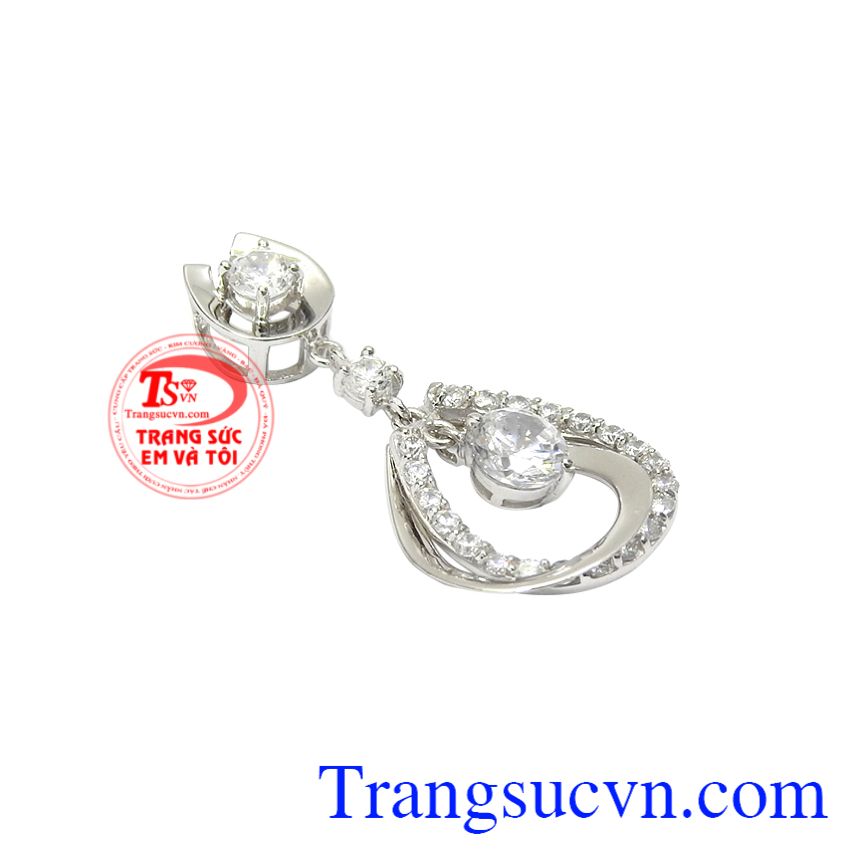 Mặt dây vàng trắng thanh tú, Mặt dây nữ vàng, Mặt dây chuyền sang trọng Mặt dây vàng trắng thanh tú, Mặt dây nữ vàng, Mặt dây chuyền sang trọng