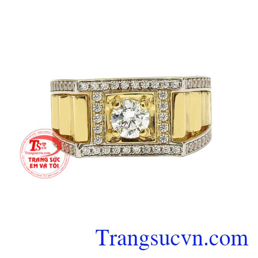 Nhẫn nam vàng màu xu hướng, Nhẫn nam vàng tây, Nhẫn nam vàng thời trang Nhẫn nam vàng màu xu hướng, Nhẫn nam vàng tây, Nhẫn nam vàng thời trang