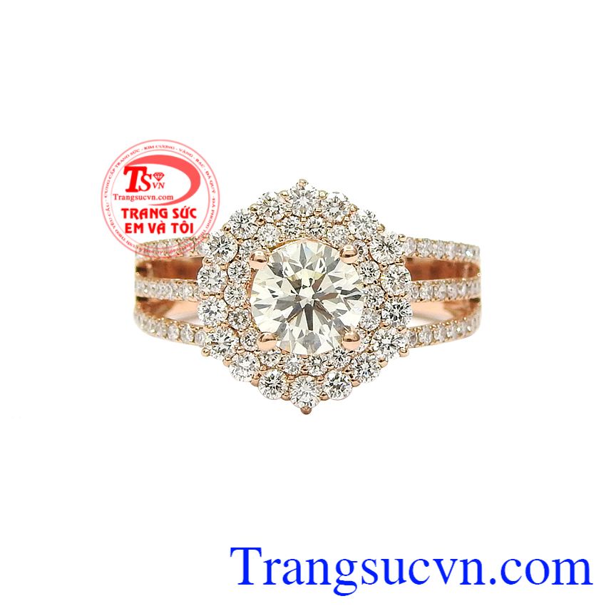 Nhẫn nữ kim cương tỏa sáng, Nhẫn vàng tây nữ, Nhẫn nữ vàng sang trọng Nhẫn nữ kim cương tỏa sáng, Nhẫn vàng tây nữ, Nhẫn nữ vàng sang trọng