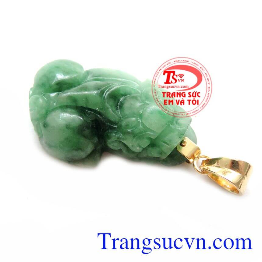 Mặt Dây Tỳ Hưu Tài Lộc, Mặt dây chuyền tỳ hưu phong thủy, Mặt tỳ hưu ngọc thiên nhiên