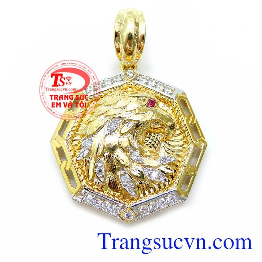 Mặt Nam Đại Bàng Dũng Mãnh, Mặt dây chuyền nam mạnh mẽ cá tính, Mặt dây chuyền phong thủy