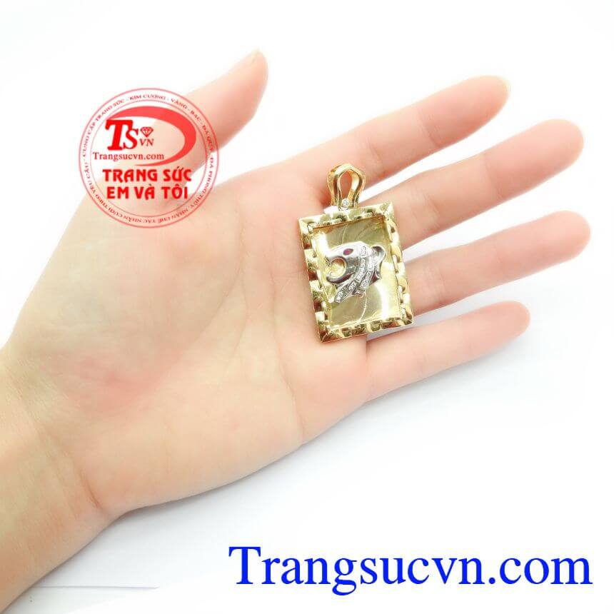 Mặt D&acirc;y Chuyền B&aacute;o Ph&aacute;i Mạnh, Mặt d&acirc;y chuyền nam đẹp, Mặt d&acirc;y chuyền v&agrave;ng t&acirc;y