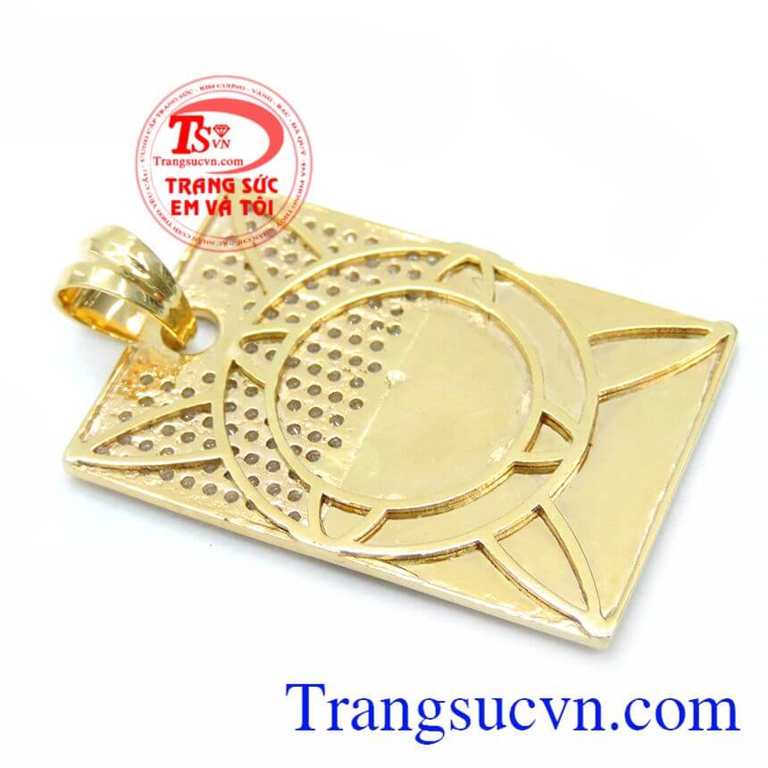 Mặt Dây Nam Chữ TH Phong Cách, Mặt dây chuyền nam vàng tây, Mặt dây chuyền đẳng cấp phái mạnh