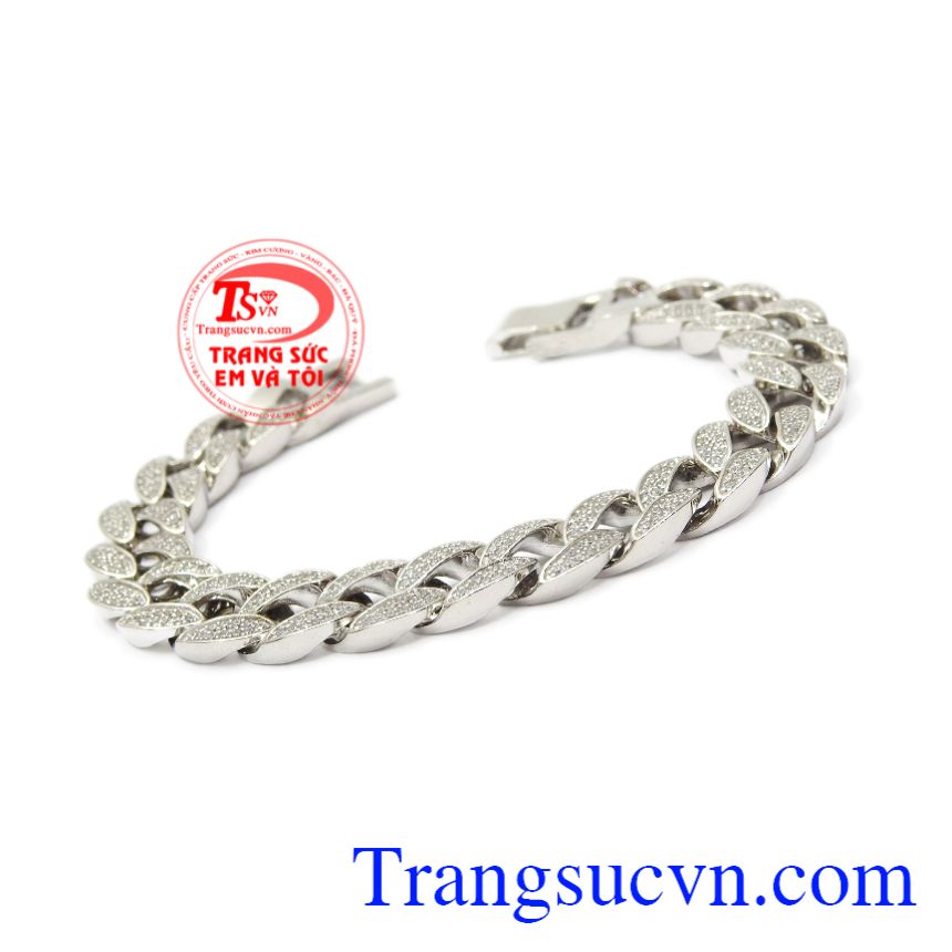 Lắc nam vàng trắng thành đạt, Lắc tay nam vàng, Lắc tay nam vàng sang trọng Lắc nam vàng trắng thành đạt, Lắc tay nam vàng, Lắc tay nam vàng sang trọng