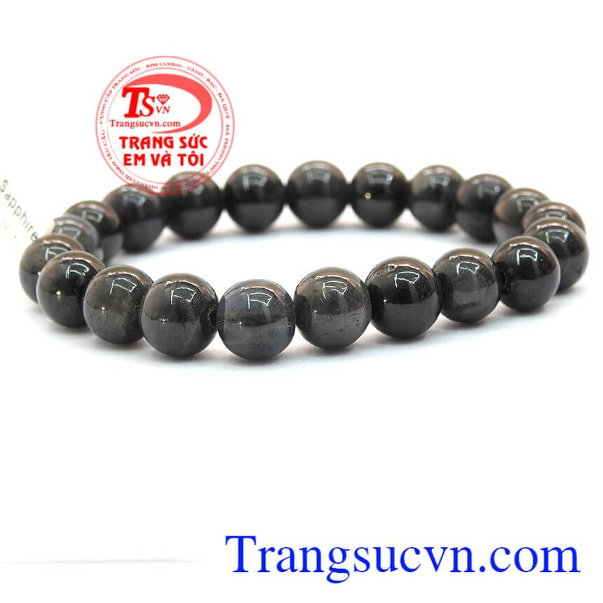 V&ograve;ng tay đ&aacute; Sapphire thi&ecirc;n nhi&ecirc;n, Chuỗi v&ograve;ng tay sapphire đẹp, V&ograve;ng tay Sapphire sang trọng.