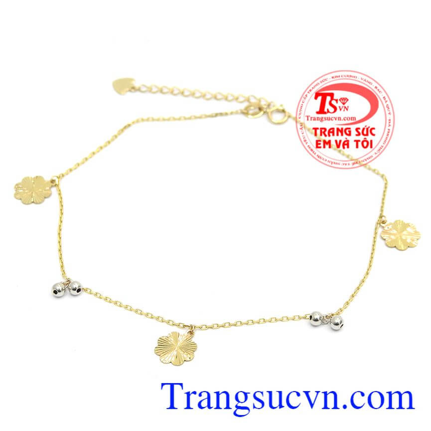 Lắc chân bông hoa, Lắc chân đẹp, Lắc chân xinh xắn.