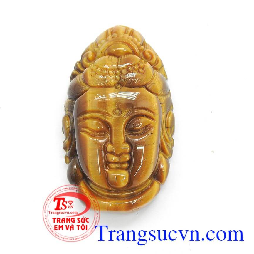 Mặt dây chuyền nữ, Mặt dây chuyền phật adida, Mặt dây chuyền đá mắt hổ, 