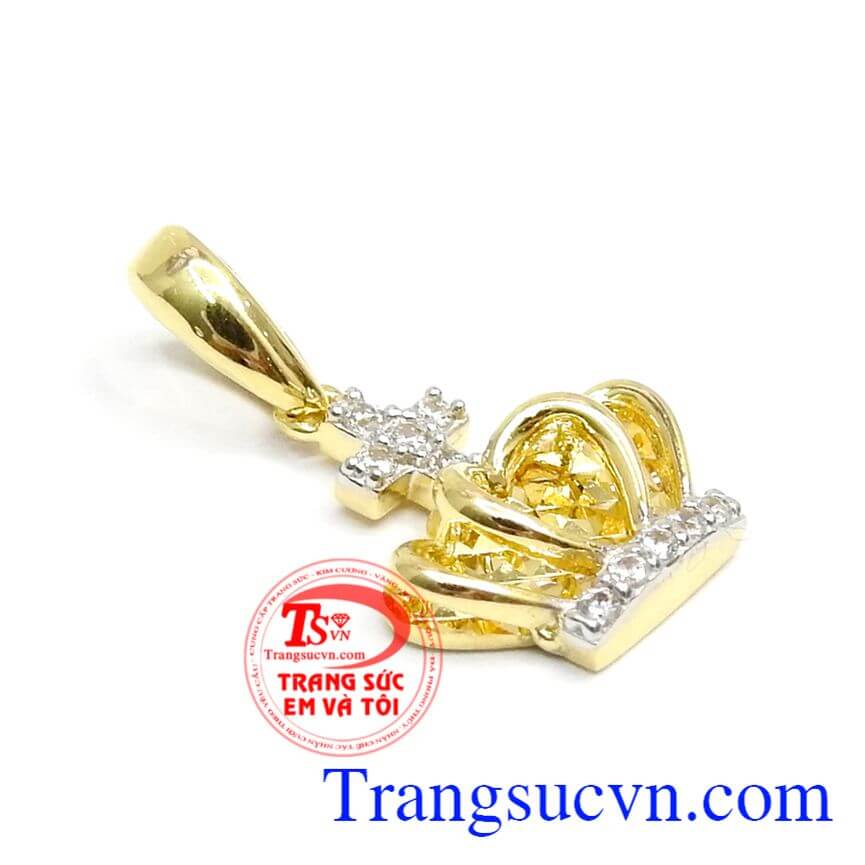 Mặt d&acirc;y vương miện nhập H&agrave;n Quốc, Mặt d&acirc;y xinh xắn, Mặt d&acirc;y c&aacute; t&iacute;nh.