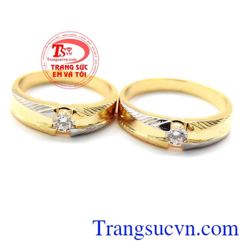 Nhẫn cưới hạnh phúc lứa đôi , Nhẫn cưới đẹp, Nhẫn cưới tinh tế.