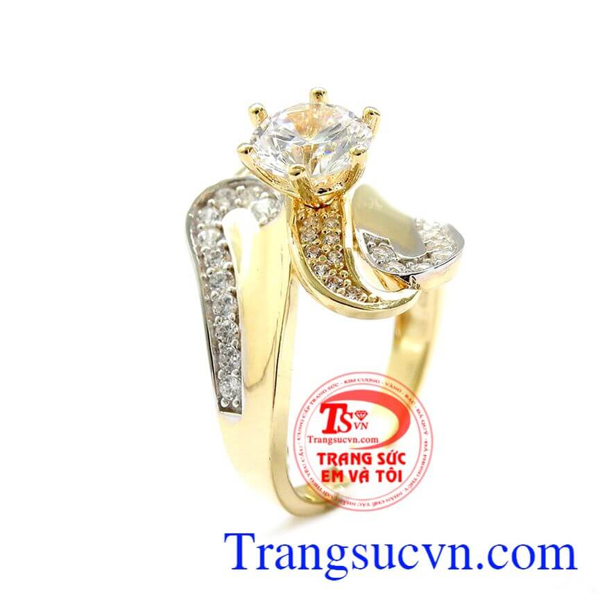 Nhẫn vàng đẹp, Nhẫn nữ đá quý, Nhẫn nữ vàng thời trang