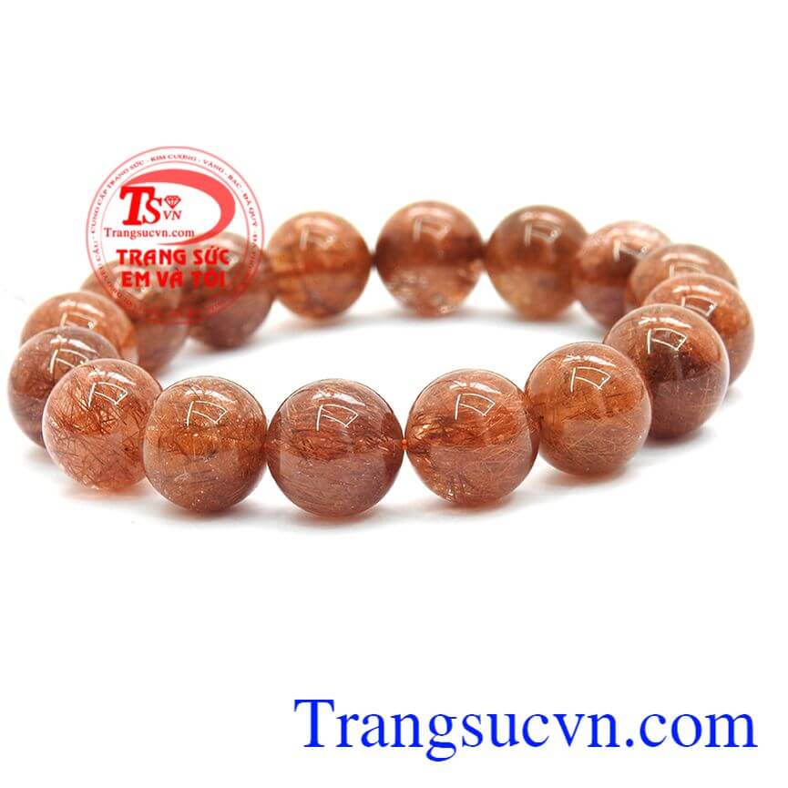 Vòng thạch anh tóc, Vòng thạch anh tóc nâu đỏ, Vòng thạch anh tóc may mắn.