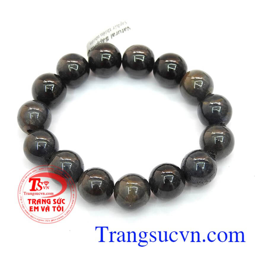 Vòng tay Sapphire, Chuỗi vòng tay Sapphire may mắn, Vòng tay đá Sapphire sang trọng.