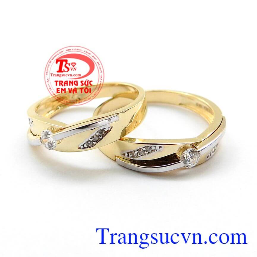 Nhẫn cưới Hàn Quốc đẹp, Nhẫn cưới tinh tế, Nhẫn cưới đẹp.