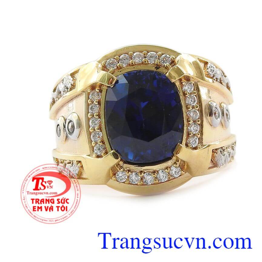 Nhẫn nam vàng tây phong cách, Nhẫn nam vàng tây, Nhẫn nam sang trọng