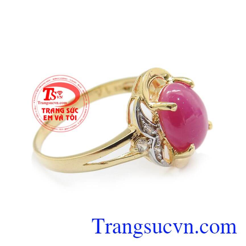 Nhẫn nữ vàng tây tinh tế, Nhẫn nữ đá quý, nhẫn nữ thời trang