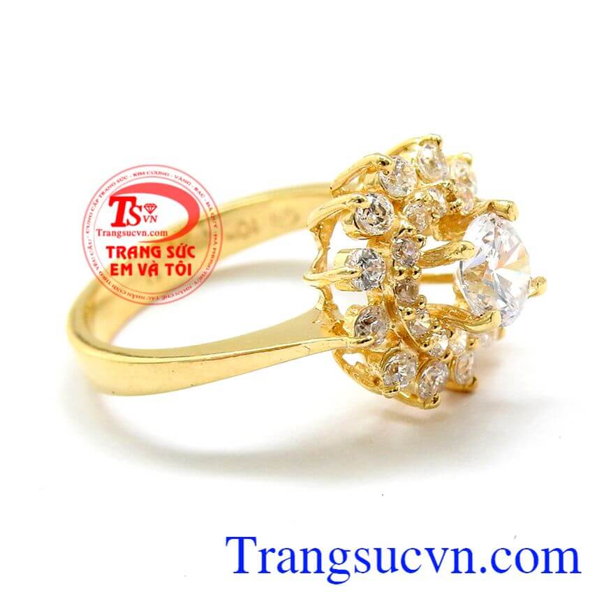 Nhẫn nữ xinh xắn, Nhẫn nữ vàng, nhẫn nữ vàng tây xinh xắn