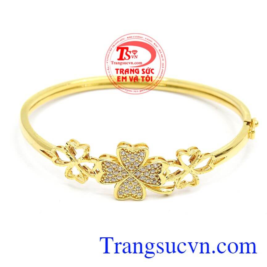 V&ograve;ng tay nữ cỏ 4 l&aacute;, V&ograve;ng tay nữ sang trọng, V&ograve;ng tay nữ đẹp.