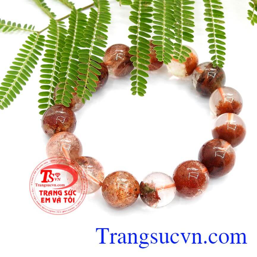 Vòng tay thạch anh tóc, Chuỗi Thạch anh tóc ưu linh, Vòng tay thạch anh tóc may mắn.