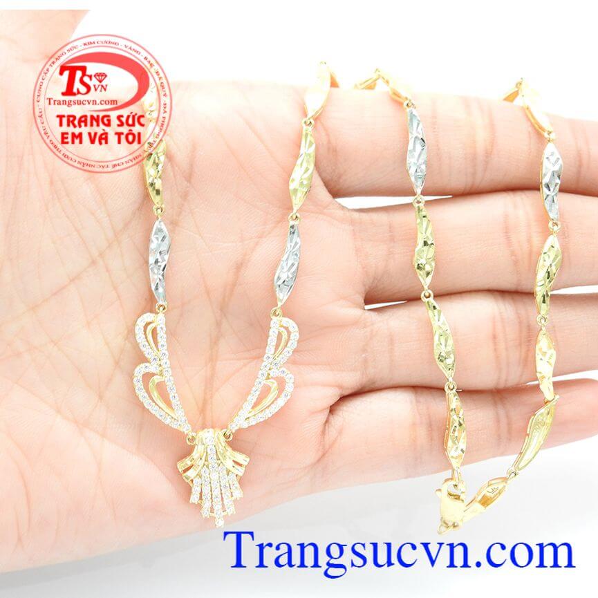 Kiềng vàng quyến rũ, Kiềng vàng đẹp, kiềng vàng tinh tế