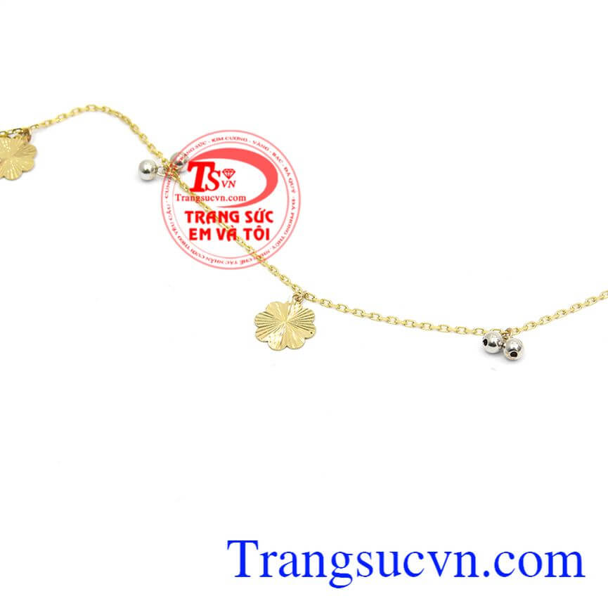 Lắc chân bông hoa, Lắc chân đẹp, Lắc chân xinh xắn.