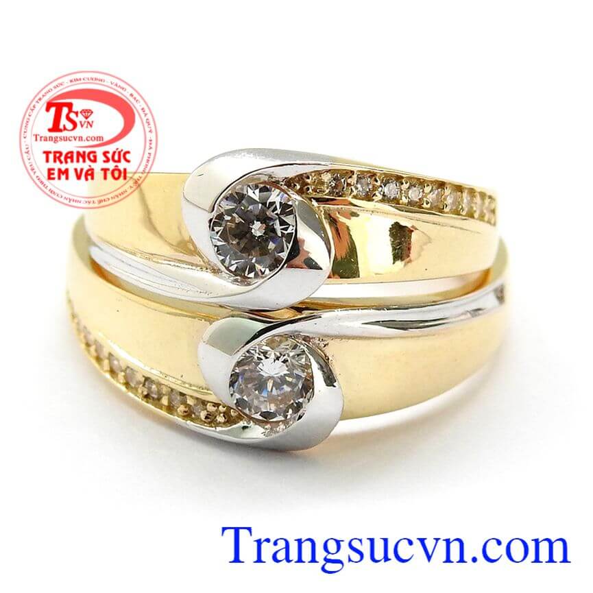 Nhẫn cưới Hàn Quốc Tình Yêu, Nhẫn cưới đẹp, Nhẫn cưới sang trọng