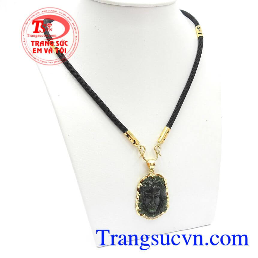 Bộ Dây Chuyền Chúa Giêsu Bình An, trang sức bộ nam, bộ dây nam ngọc cẩm thạch Bộ Dây Chuyền Chúa Giêsu Bình An, trang sức bộ nam, bộ dây nam ngọc cẩm thạch