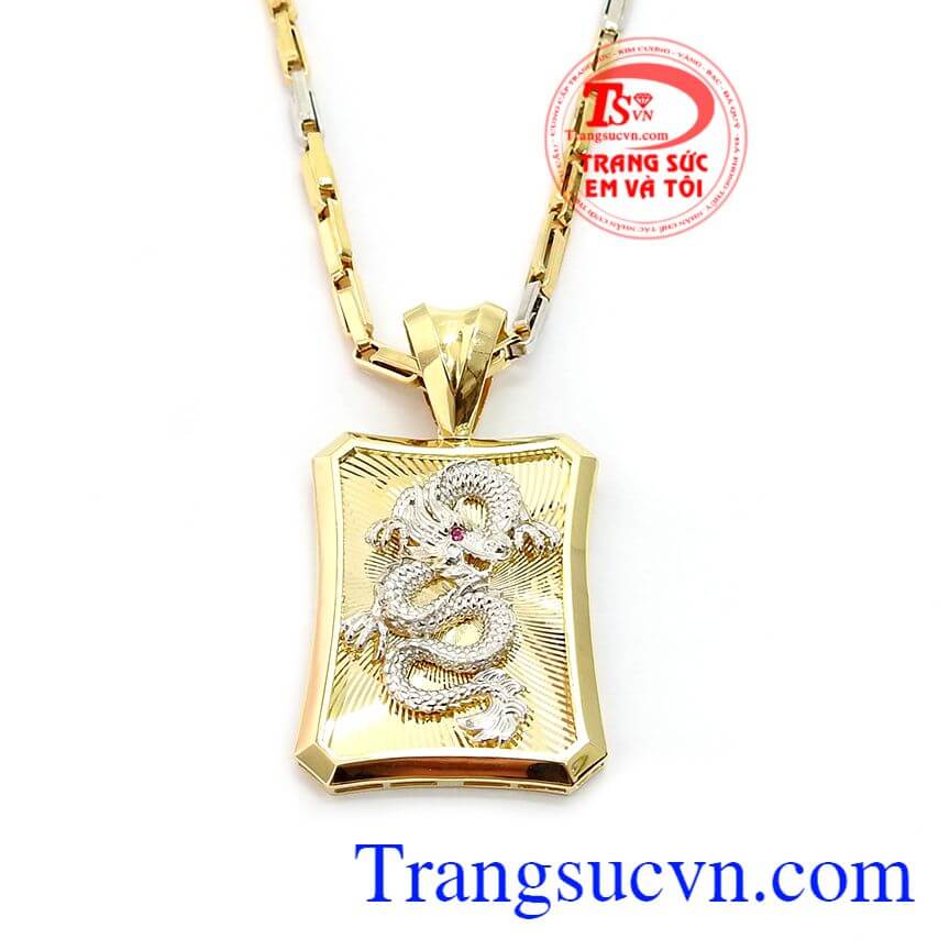 Bộ dây chuyền rồng đẳng cấp, bộ dây chuyền đẹp, bộ dây vàng tây Bộ dây chuyền rồng đẳng cấp, bộ dây chuyền đẹp, bộ dây vàng tây