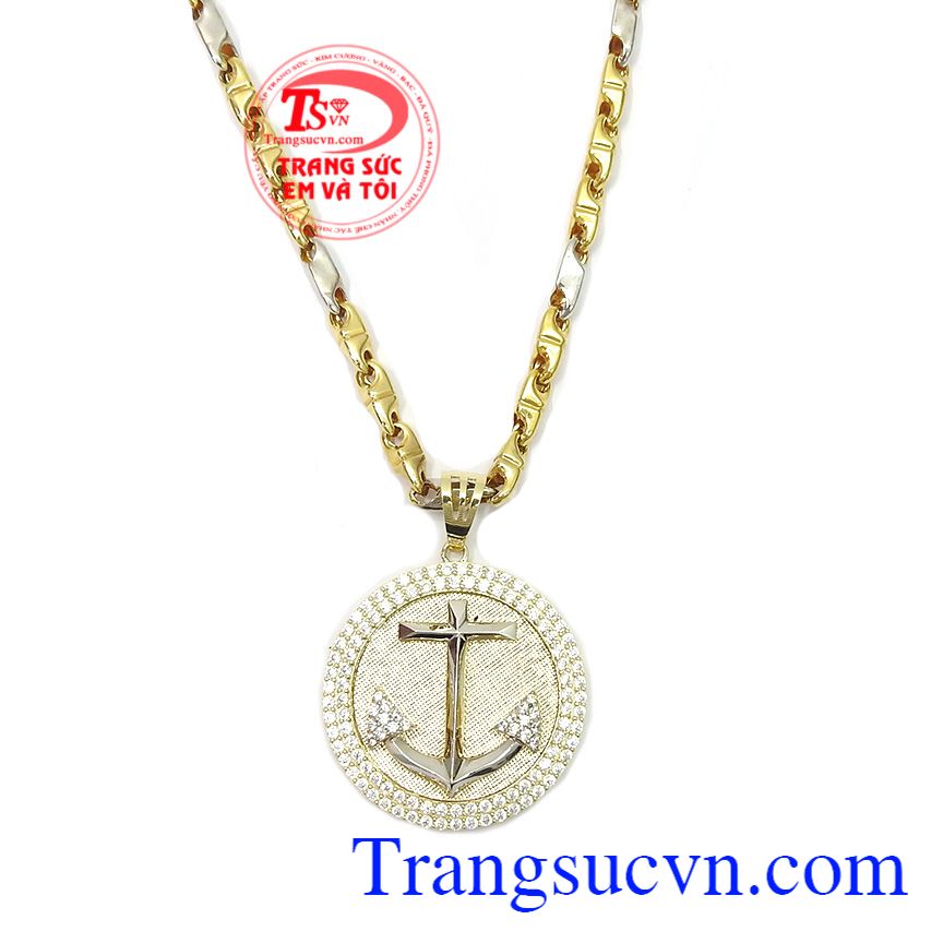 Bộ d&acirc;y chuyền v&agrave;ng đẳng cấp, bộ d&acirc;y chuyền nam, trang sức bộ