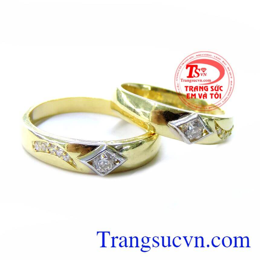 Cặp Đôi Hài Hòa, nhẫn cưới đẹp, nhẫn cưới vàng tây Cặp Đôi Hài Hòa, nhẫn cưới đẹp, nhẫn cưới vàng tây