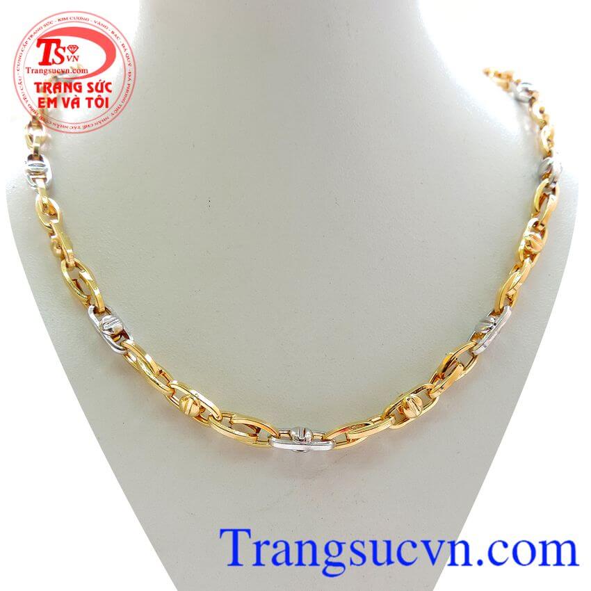 Dây Chuyền Nam 10k Móc Nối, Dây chuyền nam vàng tây, dây chuyền nam đẹp Dây Chuyền Nam 10k Móc Nối, Dây chuyền nam vàng tây, dây chuyền nam đẹp