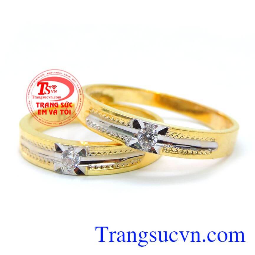 Đôi nhẫn cưới đính đá tình yêu bền đẹp, nhẫn cưới đẹp, nhẫn cưới vàng tây Đôi nhẫn cưới đính đá tình yêu bền đẹp, nhẫn cưới đẹp, nhẫn cưới vàng tây