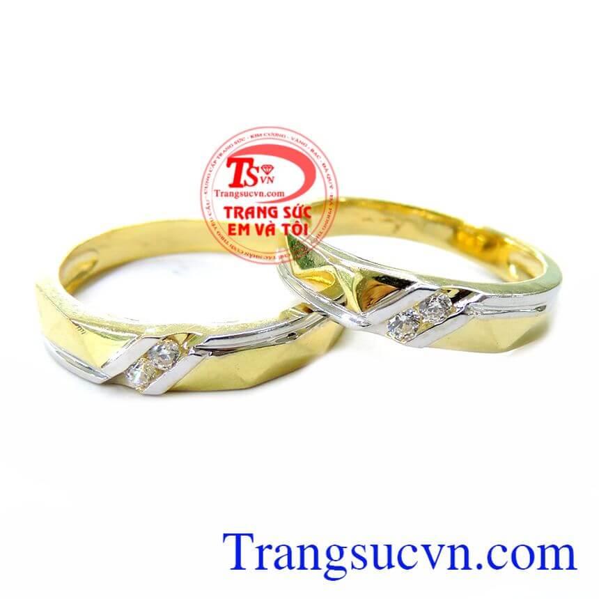 Đôi Nhẫn Cưới Ngọt Ngào, nhẫn cưới đẹp, nhẫn cưới vàng sang trọng Đôi Nhẫn Cưới Ngọt Ngào, nhẫn cưới đẹp, nhẫn cưới vàng sang trọng