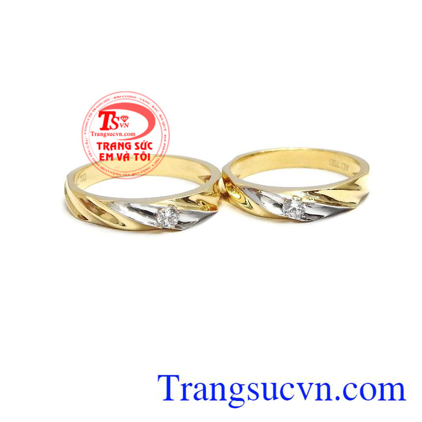 Đôi nhẫn cưới tình yêu bền chặt, nhẫn cưới vàng, nhẫn cưới đẹp Đôi nhẫn cưới tình yêu bền chặt, nhẫn cưới vàng, nhẫn cưới đẹp