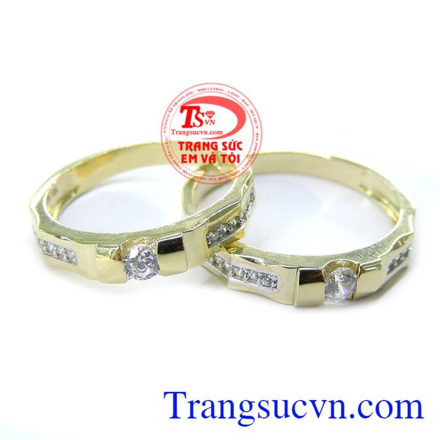 Đôi Nhẫn Cưới Vàng Son, nhẫn cưới đẹp, nhẫn cưới vàng tây Đôi Nhẫn Cưới Vàng Son, nhẫn cưới đẹp, nhẫn cưới vàng tây