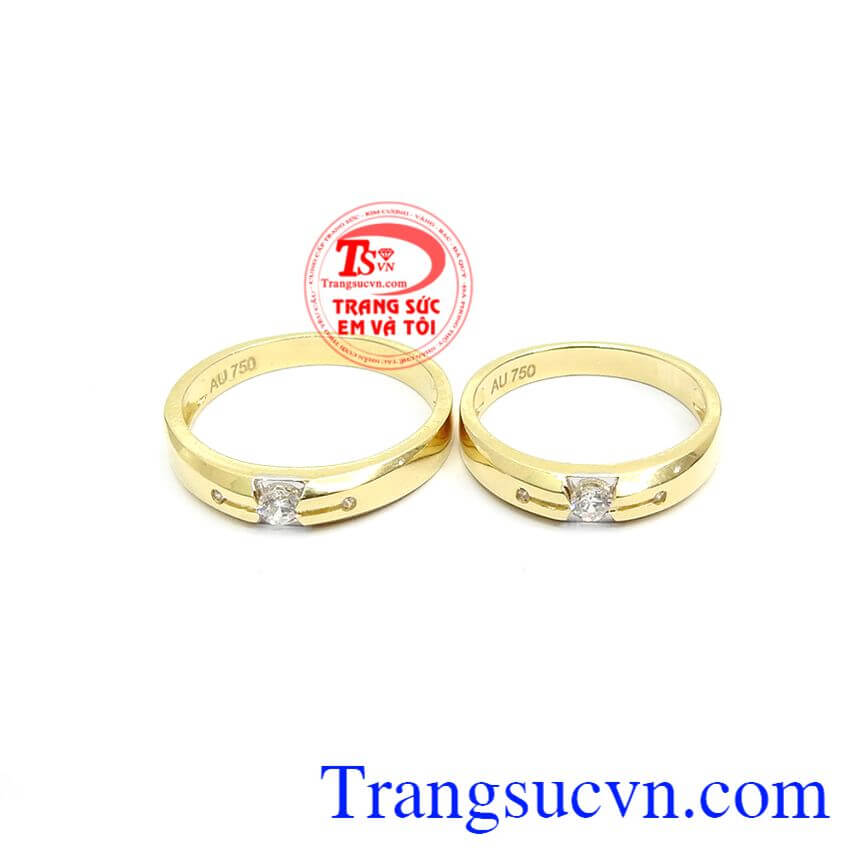 Đôi Nhẫn Tình Yêu Vĩnh Cửu, nhẫn cưới đẹp, nhẫn cưới vàng tây Đôi Nhẫn Tình Yêu Vĩnh Cửu, nhẫn cưới đẹp, nhẫn cưới vàng tây