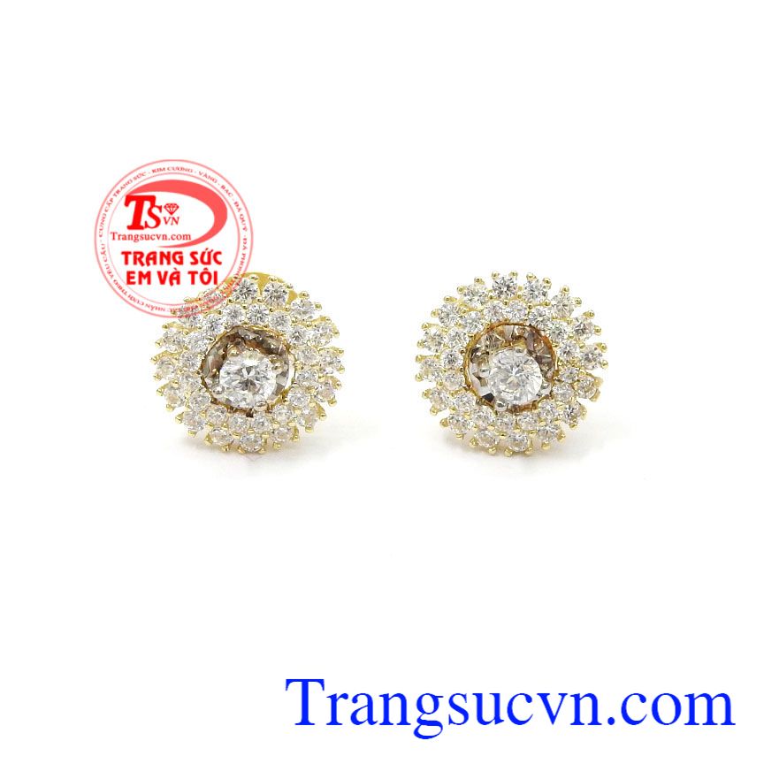 Hoa tai vàng mặt trời, hoa tai đẹp, hoa tai vàng tây Hoa tai vàng mặt trời, hoa tai đẹp, hoa tai vàng tây