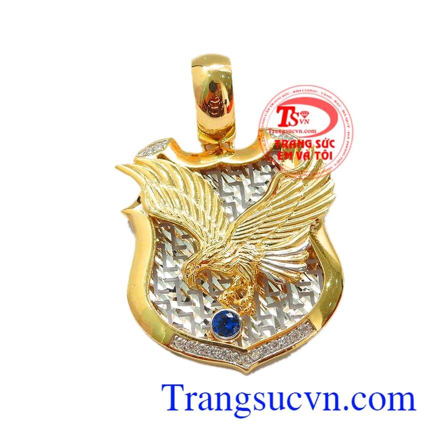 Mặt dây nam chim ưng thiện xạ, mặt dây nam đẹp, mặt dây sang trọng