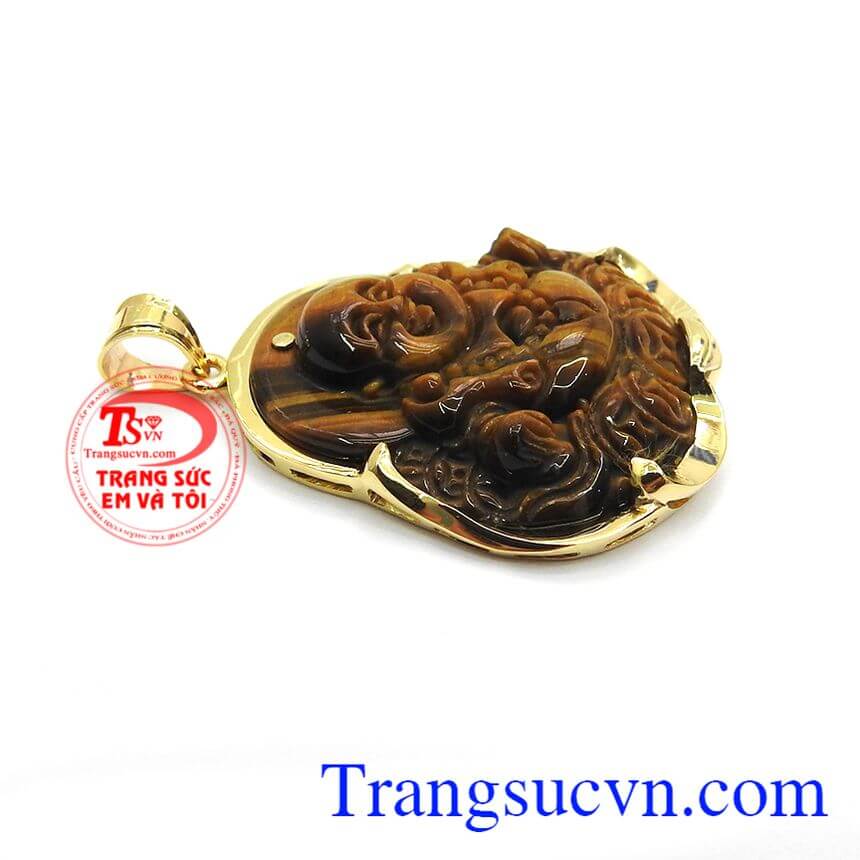 Mặt dây phật di lặc tài lộc, mặt dây nam vàng tây, mặt dây đẹp