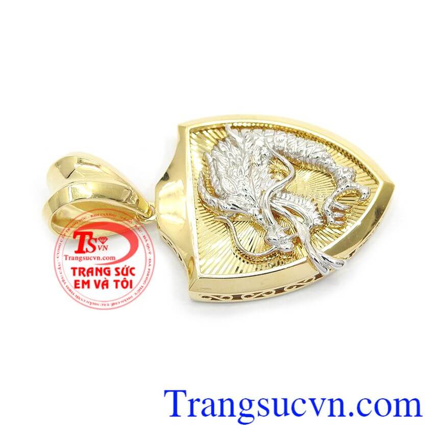 Mặt dây rồng quyền uy, mặt dây vàng tây, mặt dây đẹp