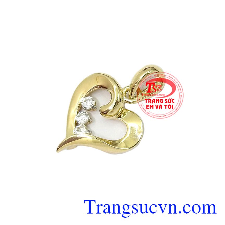 Mặt dây trái tim vàng, mặt dây vàng, mặt dây đẹp Mặt dây trái tim vàng, mặt dây vàng, mặt dây đẹp
