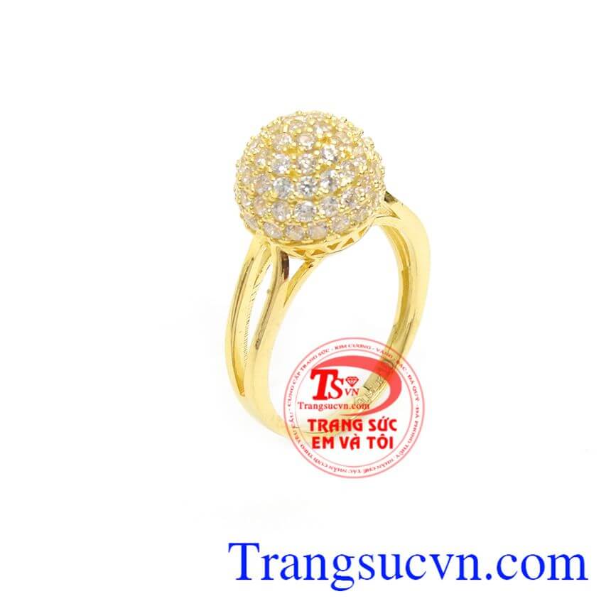 Nhẫn cầu may mắn, nhẫn nữ đẹp, nhẫn nữ vàng tây Nhẫn cầu may mắn, nhẫn nữ đẹp, nhẫn nữ vàng tây