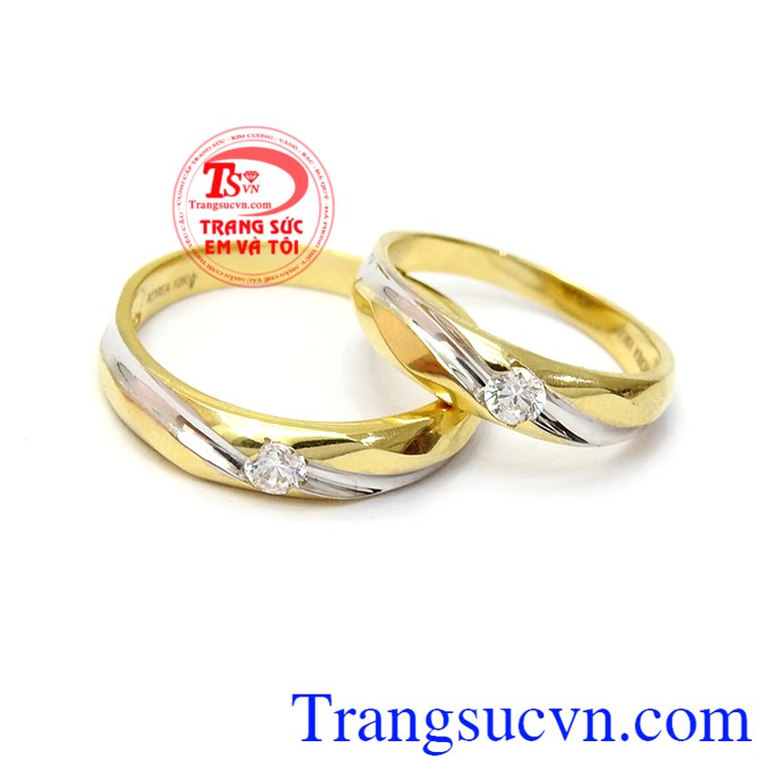 Nhẫn cưới hạnh phúc vĩnh cửu, nhẫn cưới vàng tây, nhẫn cưới đẹp Nhẫn cưới hạnh phúc vĩnh cửu, nhẫn cưới vàng tây, nhẫn cưới đẹp