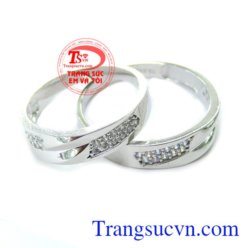 Nhẫn Cưới Vàng Trắng Cao Cấp, nhẫn cưới đẹp, nhẫn cưới vàng tây Nhẫn Cưới Vàng Trắng Cao Cấp, nhẫn cưới đẹp, nhẫn cưới vàng tây