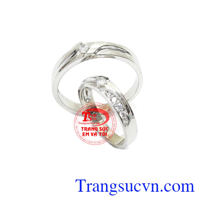 Nhẫn cưới vàng trắng đẹp, nhẫn cưới vàng tây, nhẫn cưới đẹp Nhẫn cưới vàng trắng đẹp, nhẫn cưới vàng tây, nhẫn cưới đẹp