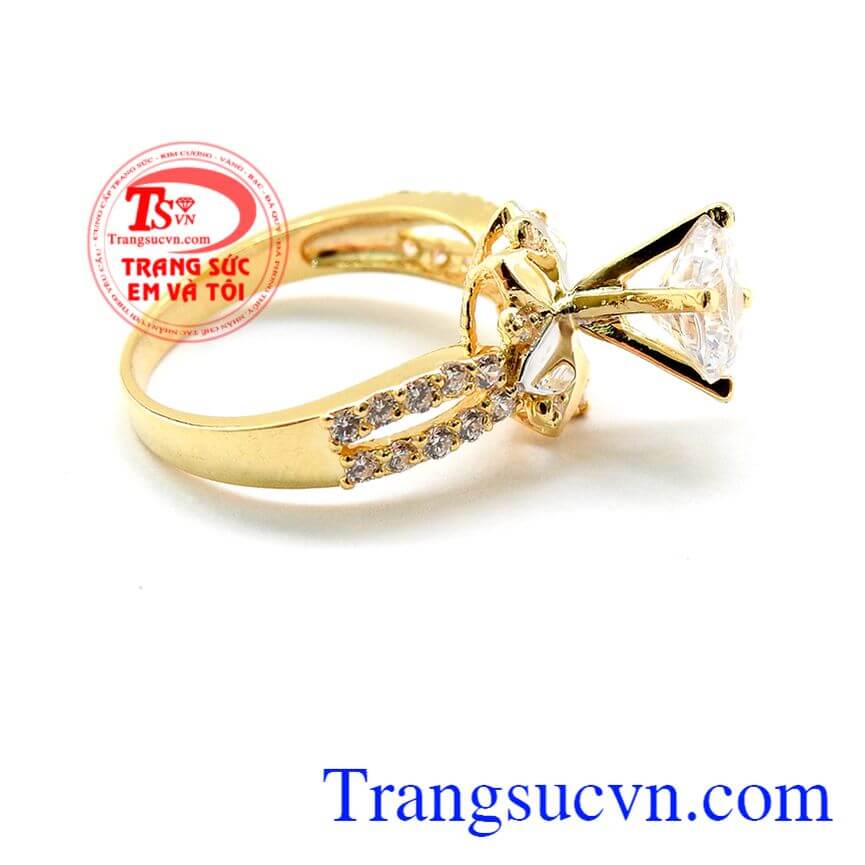 Nhẫn nữ đẹp, Nhẫn nữ vàng, nhẫn nữ 10k sang trọng