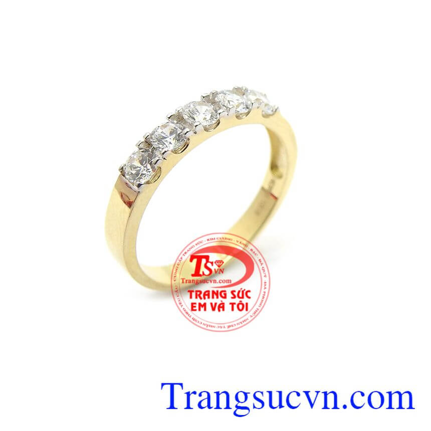 Nhẫn nữ đẹp xinh xắn, nhẫn nữ vàng tây, nhẫn nữ