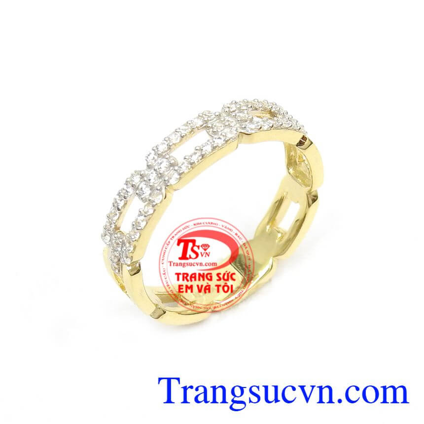 Nhẫn Nữ Đính Đá Phong Cách Mới, nhẫn nữ đẹp, nhẫn nữ vàng Nhẫn Nữ Đính Đá Phong Cách Mới, nhẫn nữ đẹp, nhẫn nữ vàng