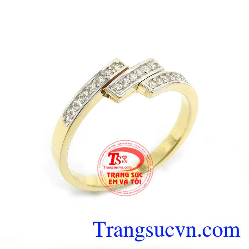 Nhẫn Nữ H&agrave;n Quốc Phong C&aacute;ch, nhẫn nữ v&agrave;ng, nhẫn nữ sang trọng