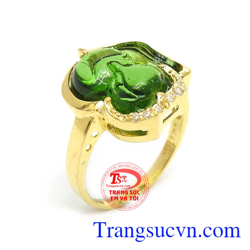 Nhẫn Nữ Hồ Ly Thịnh Vượng, nhẫn nữ vàng tây, nhẫn nữ đẹp